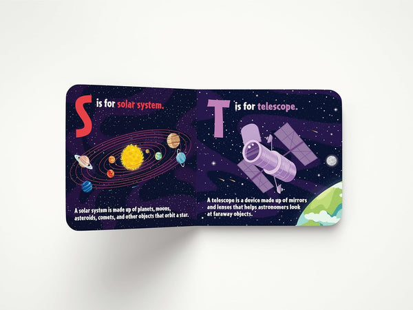 ABCs of Astrophysics: A Scientific Alphabet Book for Babies