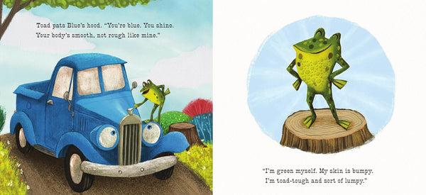 Little Blue Truck: Feeling Happy (Touch-and-Feel Book)