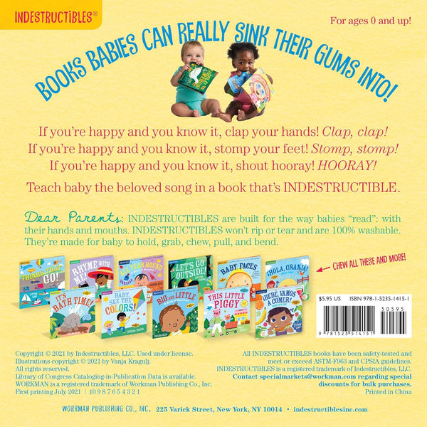 Happy and You Know It! (Indestructibles® Book)