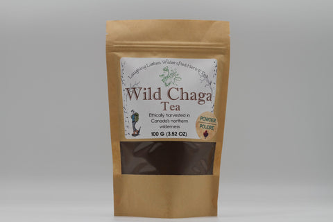 Laughing Lichen Wild Chaga Powder Tea 100g
