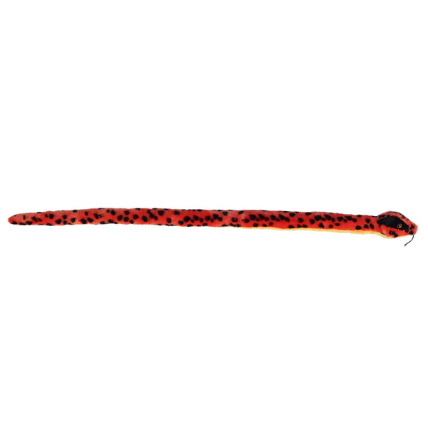 Snake Plush Red Viper 50"