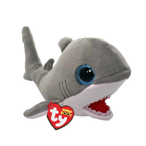 Ty Beanie Boos "Finnegan" Grey Shark