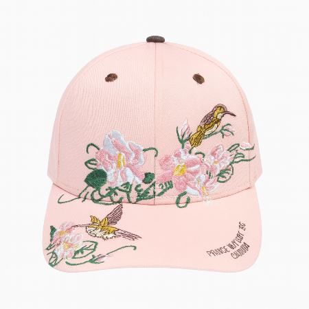 Hummingbird Flowers Hat