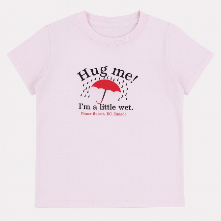 Hug Me Prince Rupert Kids T-Shirt (Pink)