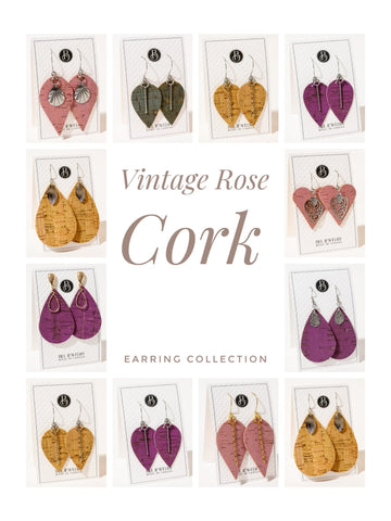 BEL Vintage Cork Earrings