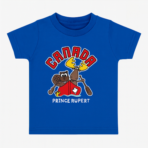 Canoe Pals Kids T-Shirt Royal Blue