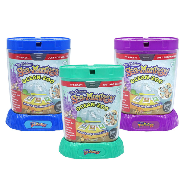 Sea-Monkeys Ocean Zoo (Assorted Colours)