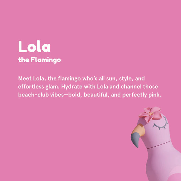 Flamingo Bestie Bottle 16 oz
