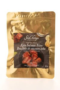 Natural Wild Keta Salmon Bites