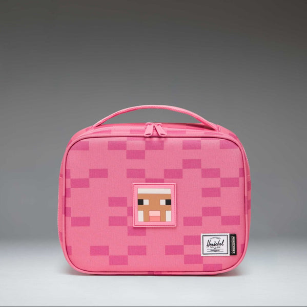 Minecraft Pop Quiz Kids Lunch Box - Pink Sheep