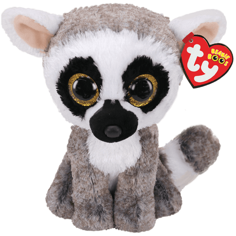 Ty Beanie Boos "Linus" Lemur Small
