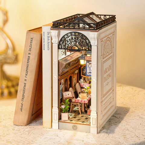 DIY Book Nook Shelf Insert - Arcade Dating