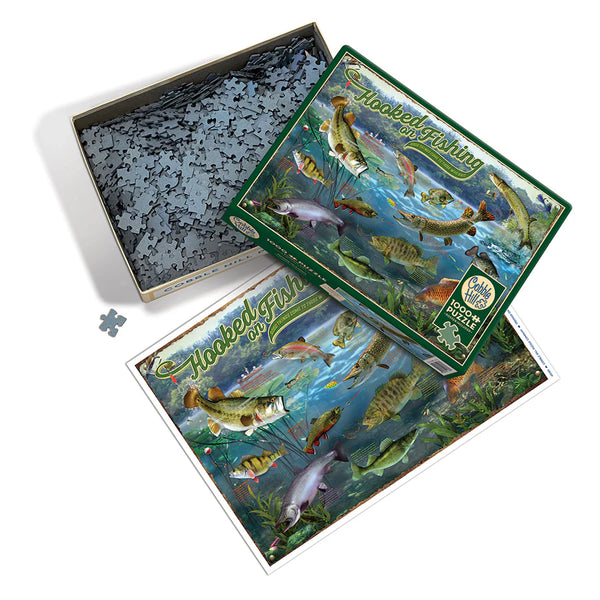 Hooked on Fishing Puzzle 1000 piece