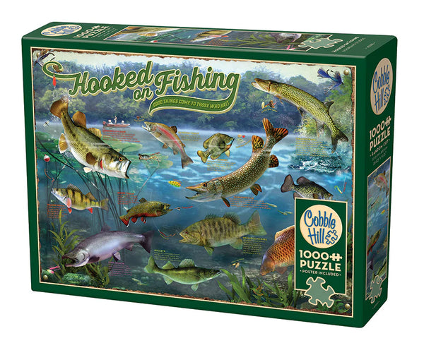 Hooked on Fishing Puzzle 1000 piece