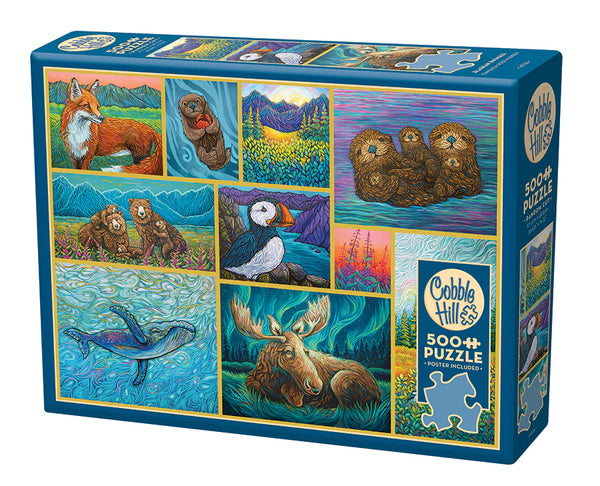 Alaskan Animals Puzzle 500 Piece