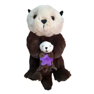 Otter & Baby (14 inch)