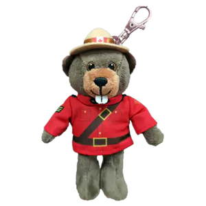 RCMP Beaver Zipper Pull