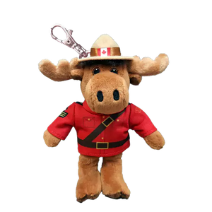 RCMP Moose Zipper Pull