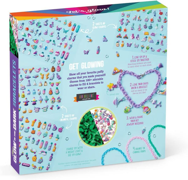 Craft Tastic Glow in the Dark Charm Bracelets