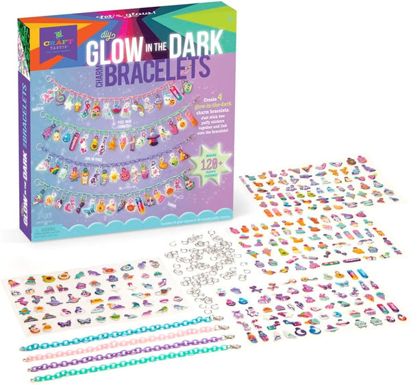 Craft Tastic Glow in the Dark Charm Bracelets