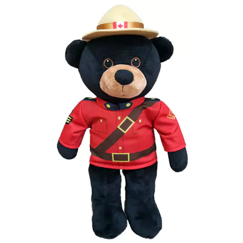RCMP Sergeant Black Bear 11 inch