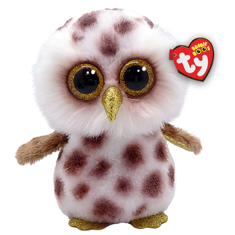 Ty Beanie Boos "Whoolie" Spotted Owl