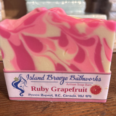 Artisan Soap - Ruby Grapefruit