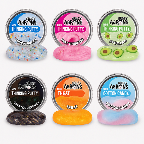 Crazy Aaron's Mini Thinking Putty Tin (Assorted)