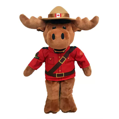 RCMP Sergeant Moose 11 inch