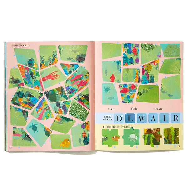 Ocean: A Peak-Through Activity Book