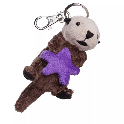 Sea Otter & Starfish Zipper Pull
