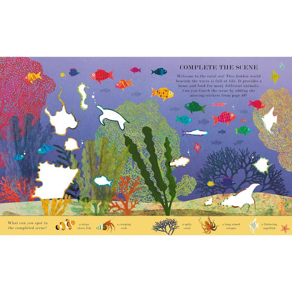 Ocean: A Peak-Through Activity Book