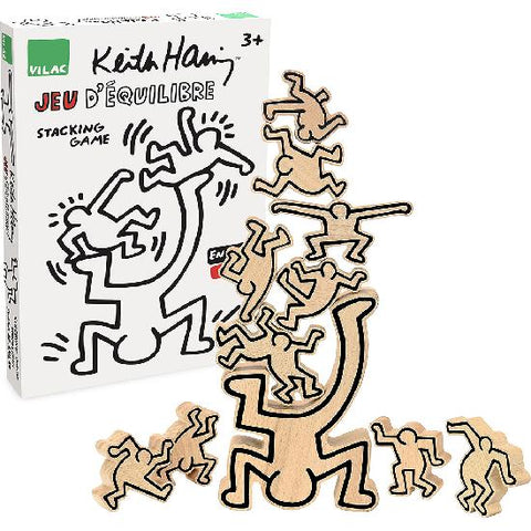 Keith Haring Stacking Wood Puzzle