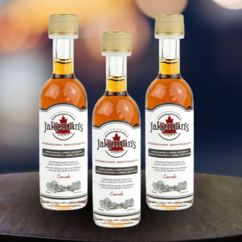 Jakeman's Maple Syrup Serenade Glass 3-Pack