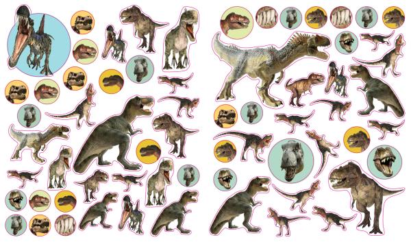 Eyelike Stickers: Dinosaurs Sticker Book