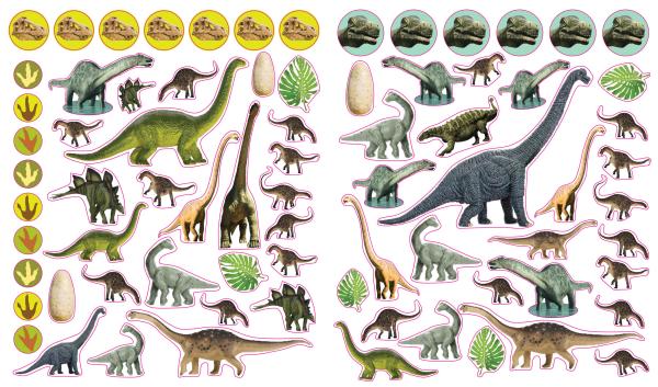 Eyelike Stickers: Dinosaurs Sticker Book