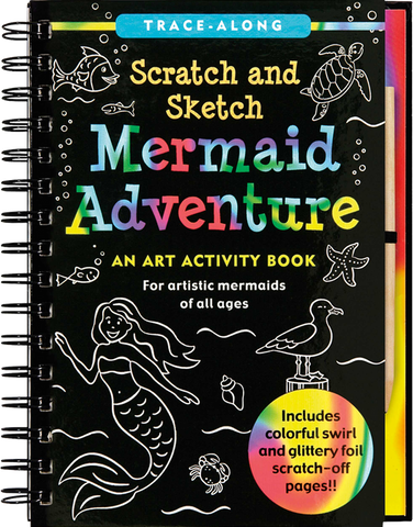 Mermaid Adventure Scratch and Sketch