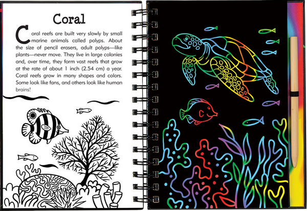 Under the Sea Scratch and Sketch
