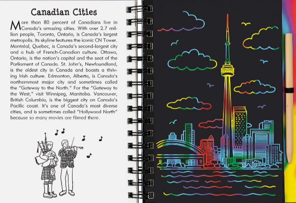 Canada Scratch and Sketch