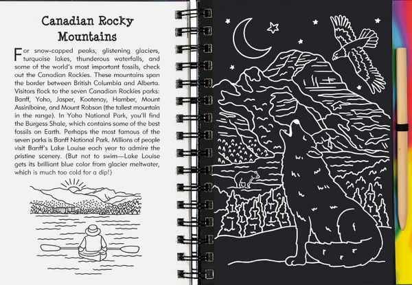 Canada Scratch and Sketch