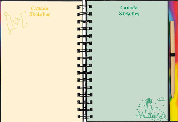 Canada Scratch and Sketch