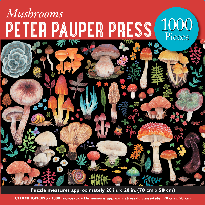 Mushrooms Jigsaw Puzzle (1000 Piece)