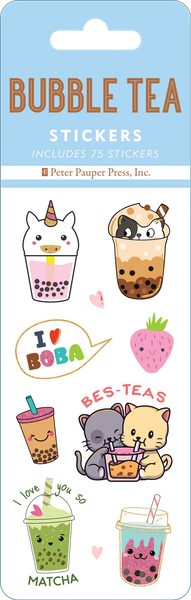 Bubble Tea Sticker Set
