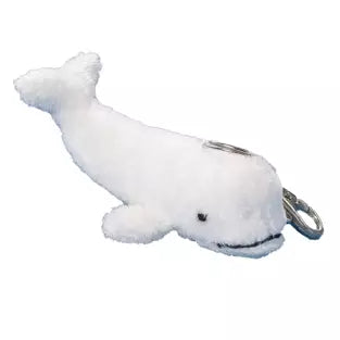 Beluga Whale Zipper Pull