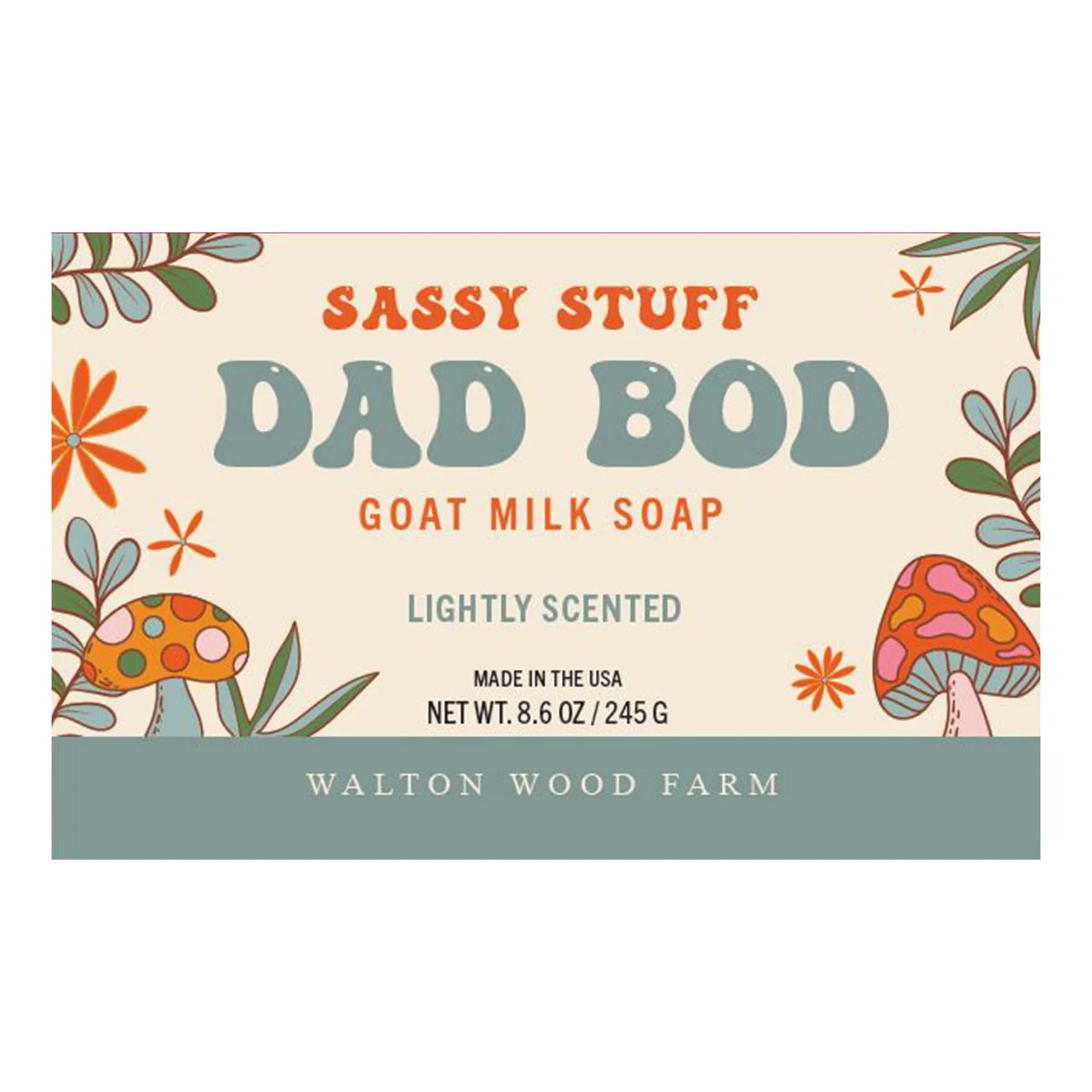 Dad Bod Goat Milk Bar Soap 8.6 oz
