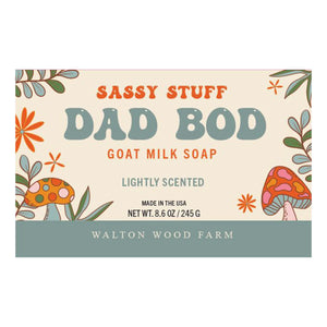 Dad Bod Goat Milk Bar Soap 8.6 oz