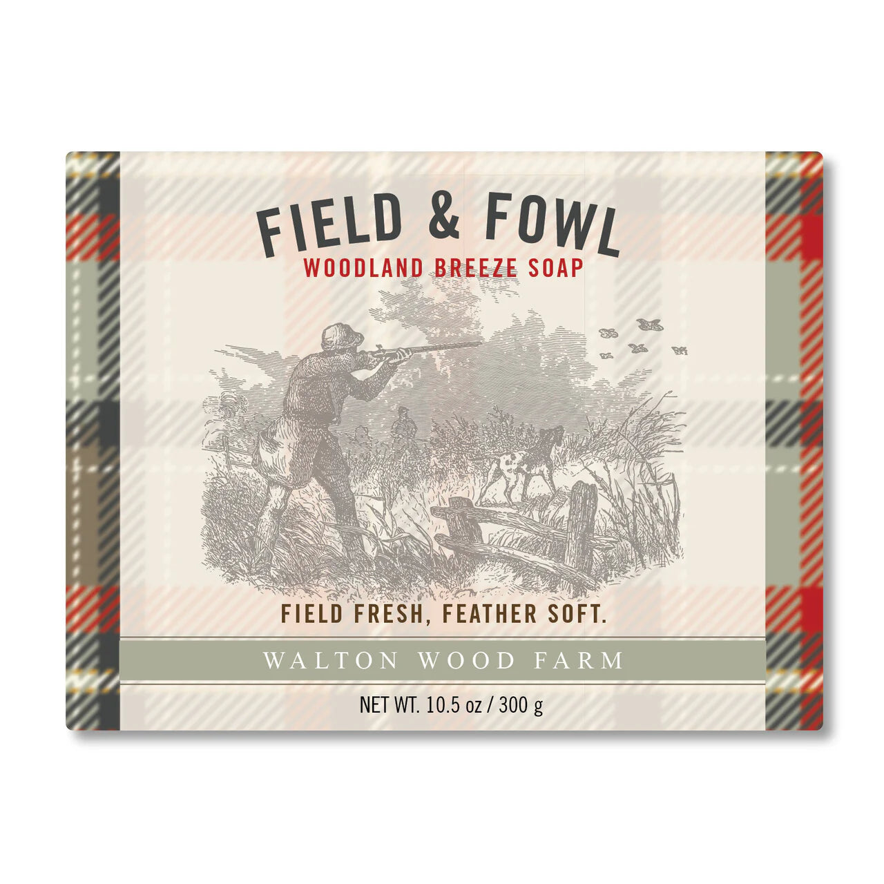 Field & Fowl Woodland Breeze Bar Soap 10.5 oz