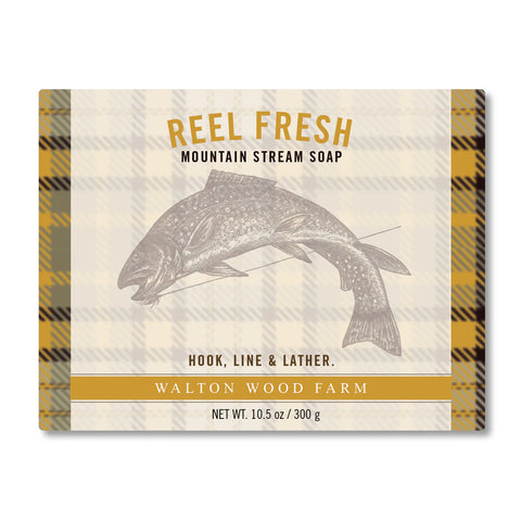 Reel Fresh Mountain Stream Bar Soap 10.5 oz