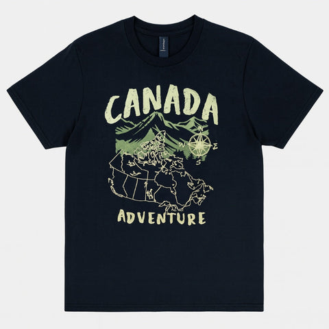 Canada Adventure T-Shirt (Black)