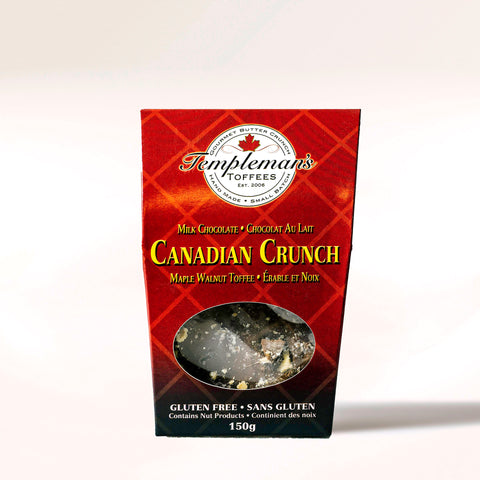 Templeman's Canadian Crunch Maple Walnut Toffee 150 g